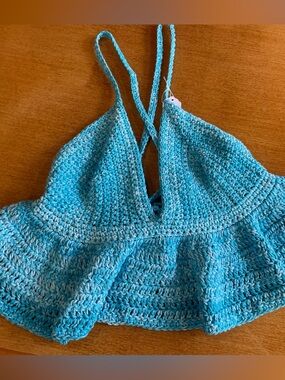 Crocheted summer top